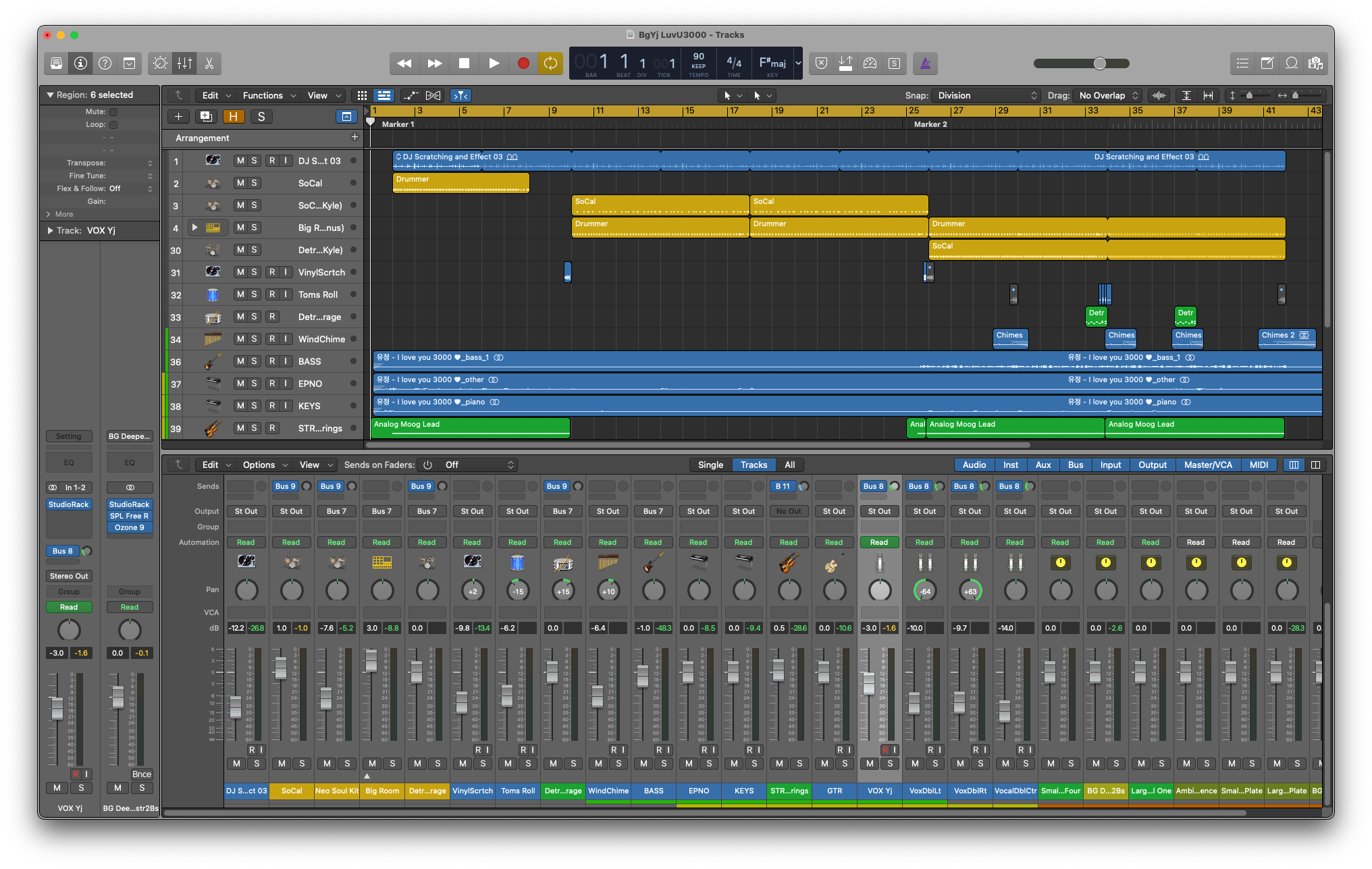 General Groove remix Logic pro