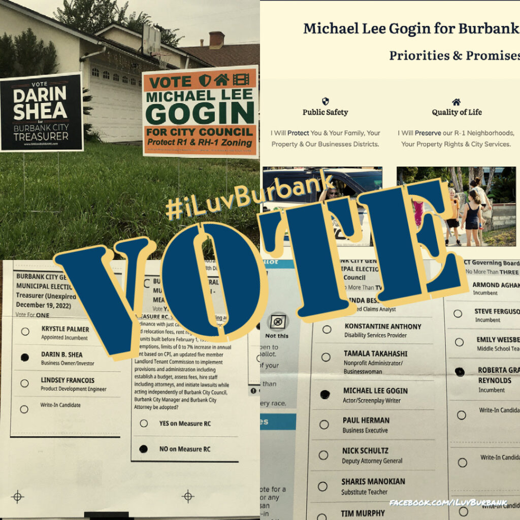 Political Candidate Websites 31 Gogin4Burbank political campaign marketing social media