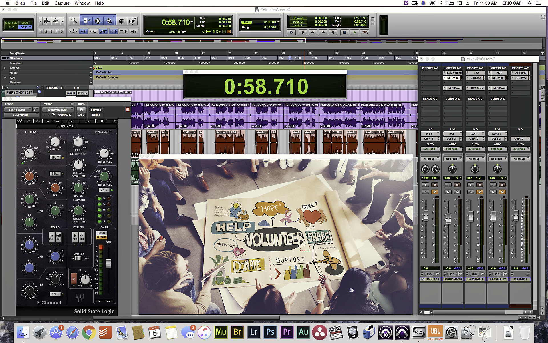 voice over recording, editing, mixing - burbank / los angeles - financial services voiceovers, business