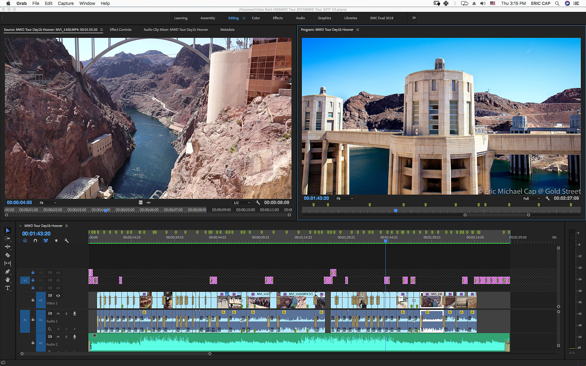 Screenshot corporate video production