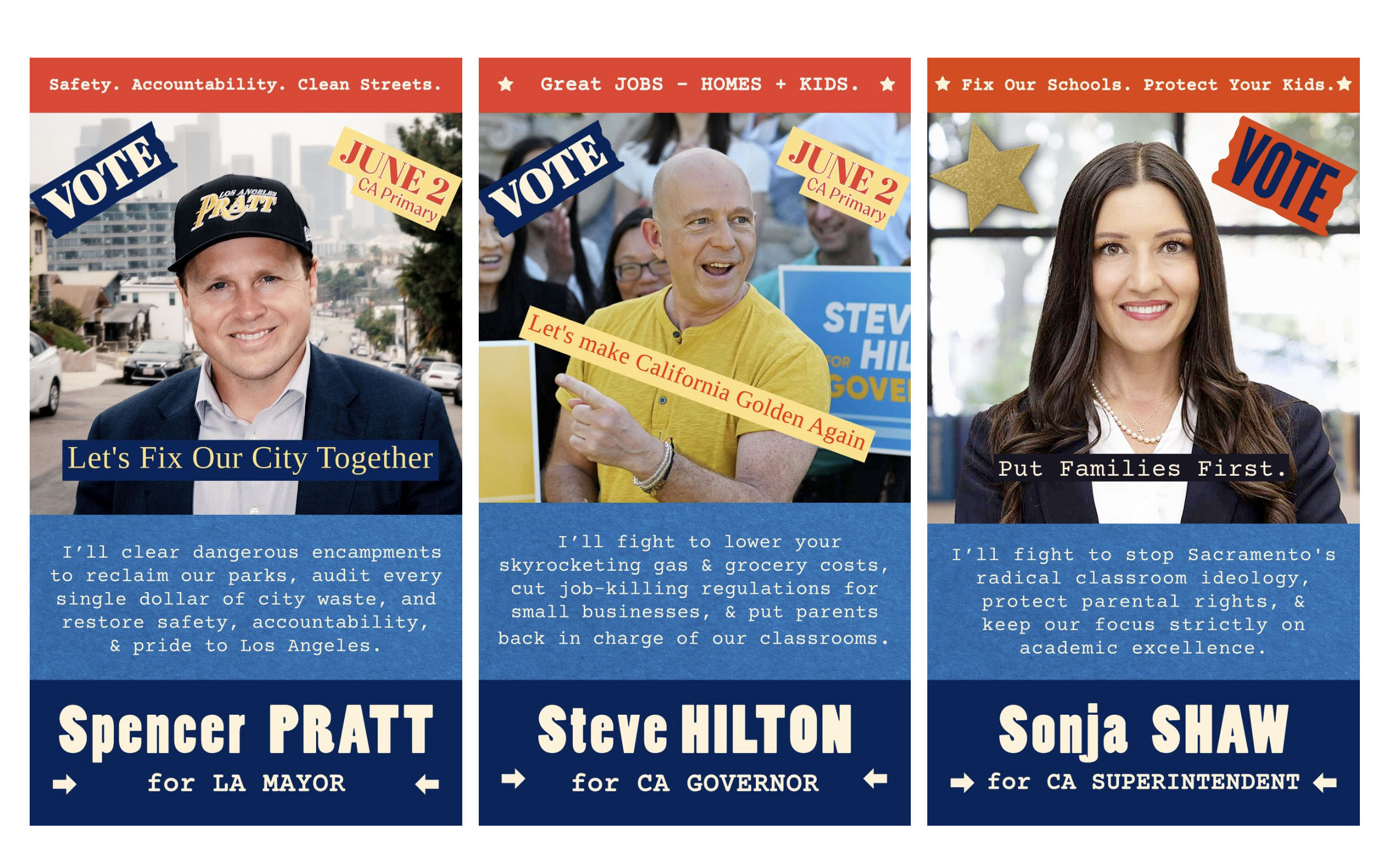 Election-Social-Posts-LA-CA-Big3.jpg Political Campaign Messaging Strategy