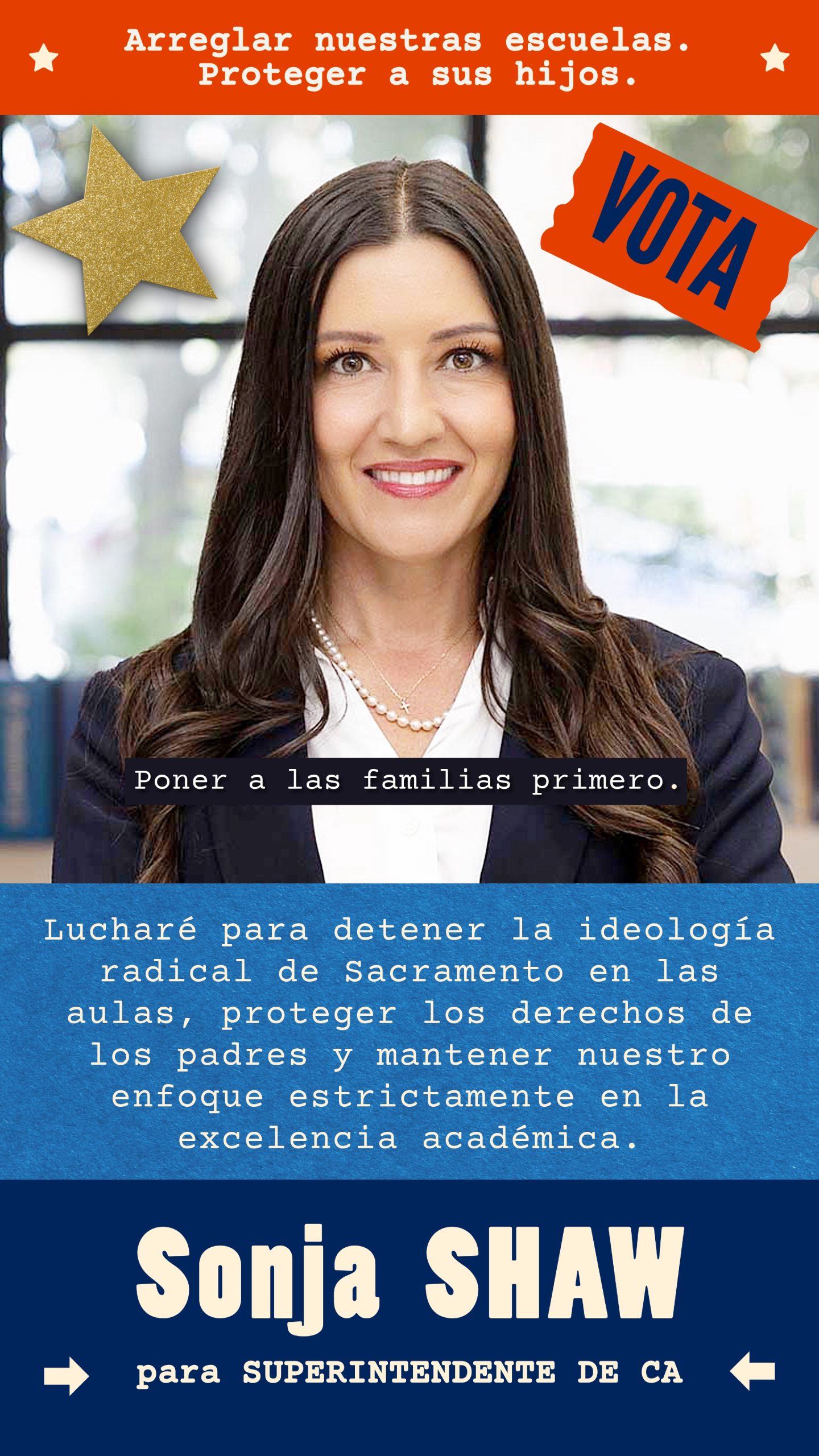 Sonja Shaw IG Esp-2 OTE Sonja Shaw for CA Superintendent of Public Instruction - California 2026 Election