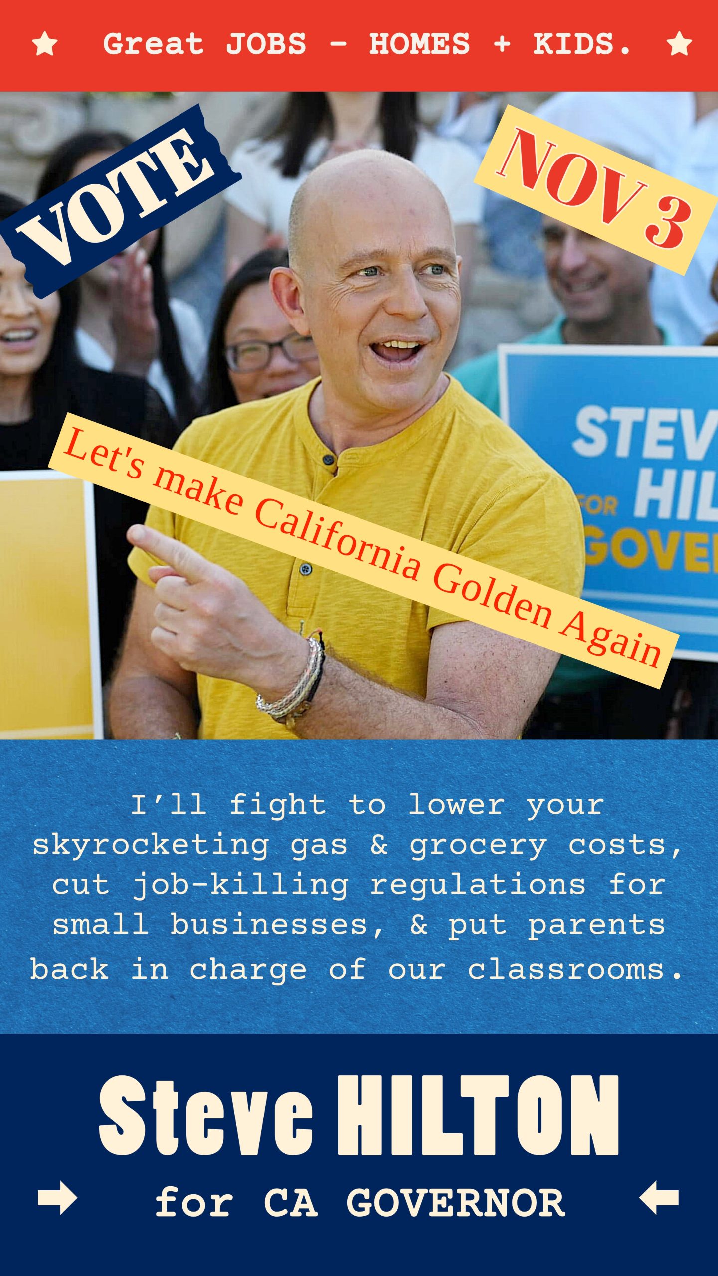 Steve Hilton IG-2 Eng VOTE Steve Hilton for Governor California CA 2026 Election