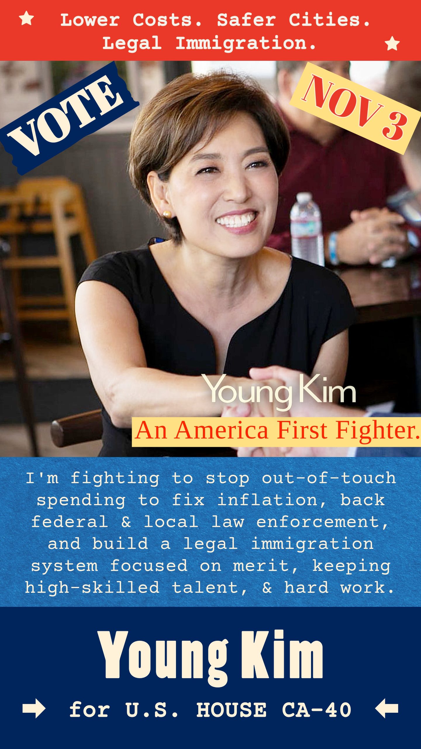 Young Kim IG-1 VOTE Young Kim for Congress CA-40 -U.S. House District 40 - 2026 Election